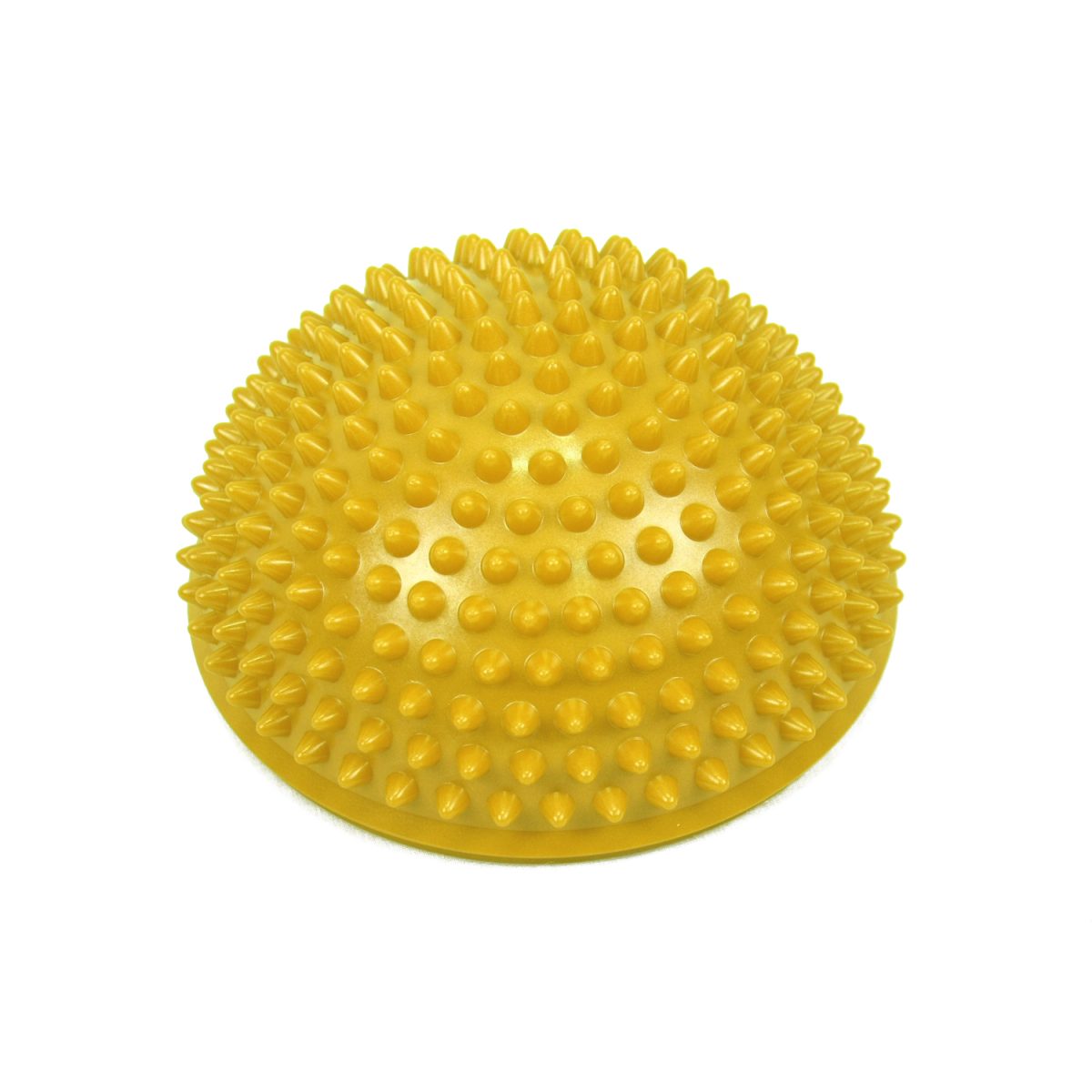 medio erizo sensorial 16 cm PVC amarillo