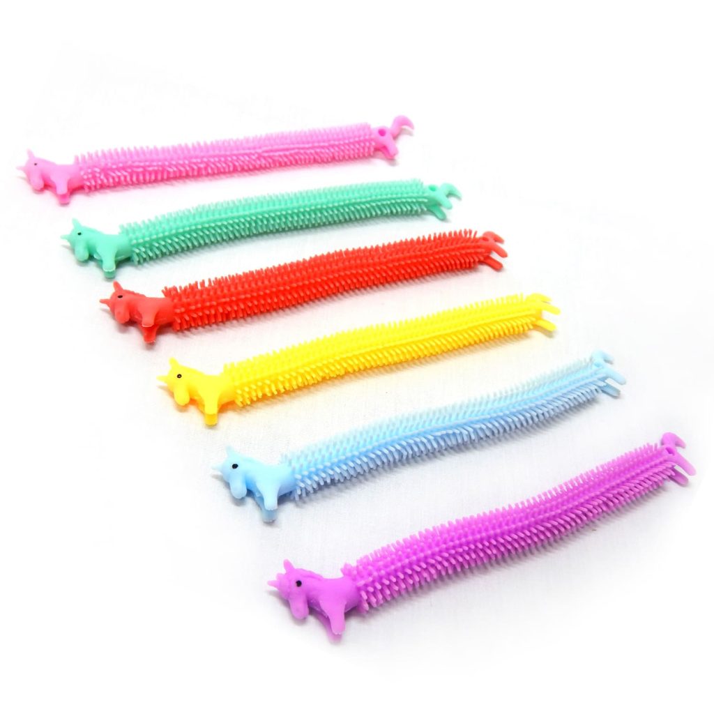 juguete sensorial portátil unicornio