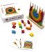 bloques arcoíris de madera para niños