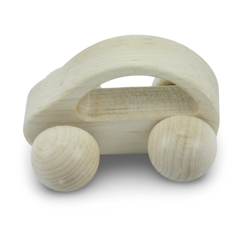 autito de arrastre madera para bebés